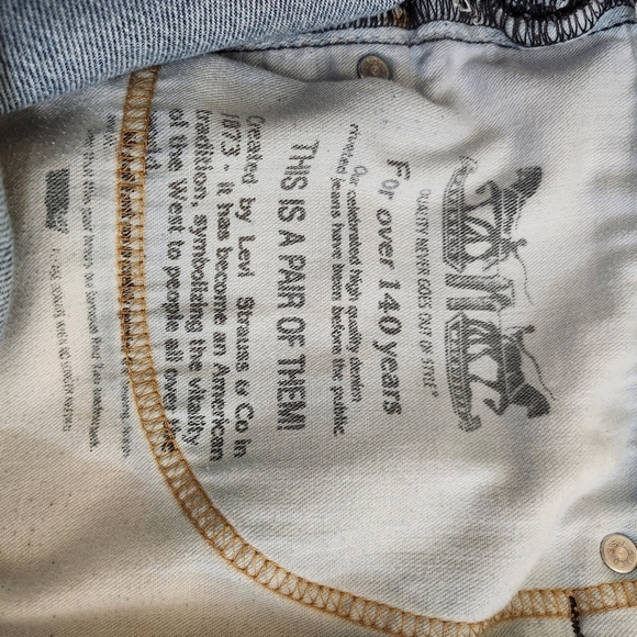 Men's Levi's 505 jeans - Picture 5 of 7